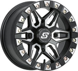 Sedona Black/Machined Split 6 Beadlock & Sedona Ridge Saw Wheel & Tire Kit