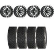 Sedona Black/Machined Split 6 Beadlock & System 3 Off-Road DX440 Wheel & Tire Kit