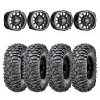 Sedona Black Sano Beadlock & Maxxis Radial Roxxzilla Wheel & Tire Kit