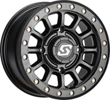 Sedona Black Sano Beadlock & Sedona Buzz Saw RT Wheel & Tire Kit