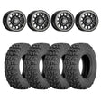 Sedona Black Sano Beadlock & Sedona Coyote Wheel & Tire Kit