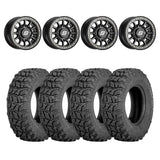 Sedona Black Sano Beadlock & Sedona Coyote Wheel & Tire Kit