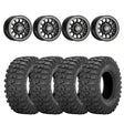 Sedona Black Sano Beadlock & Sedona Rockabilly Wheel & Tire Kit