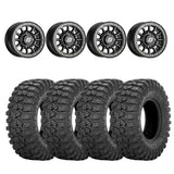 Sedona Black Sano Beadlock & Sedona Rockabilly Wheel & Tire Kit