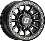 Sedona Black Sano Beadlock & Sedona Trail Saw Wheel & Tire Kit