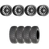 Sedona Black Sano Beadlock & System 3 RT320 Radial Wheel & Tire Kit