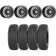 Sedona Black Sano Beadlock & System 3 XCR350 Radial UTV Wheel & Tire Kit