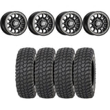 Sedona Black Sano Beadlock & System 3 XCR350 Radial UTV Wheel & Tire Kit