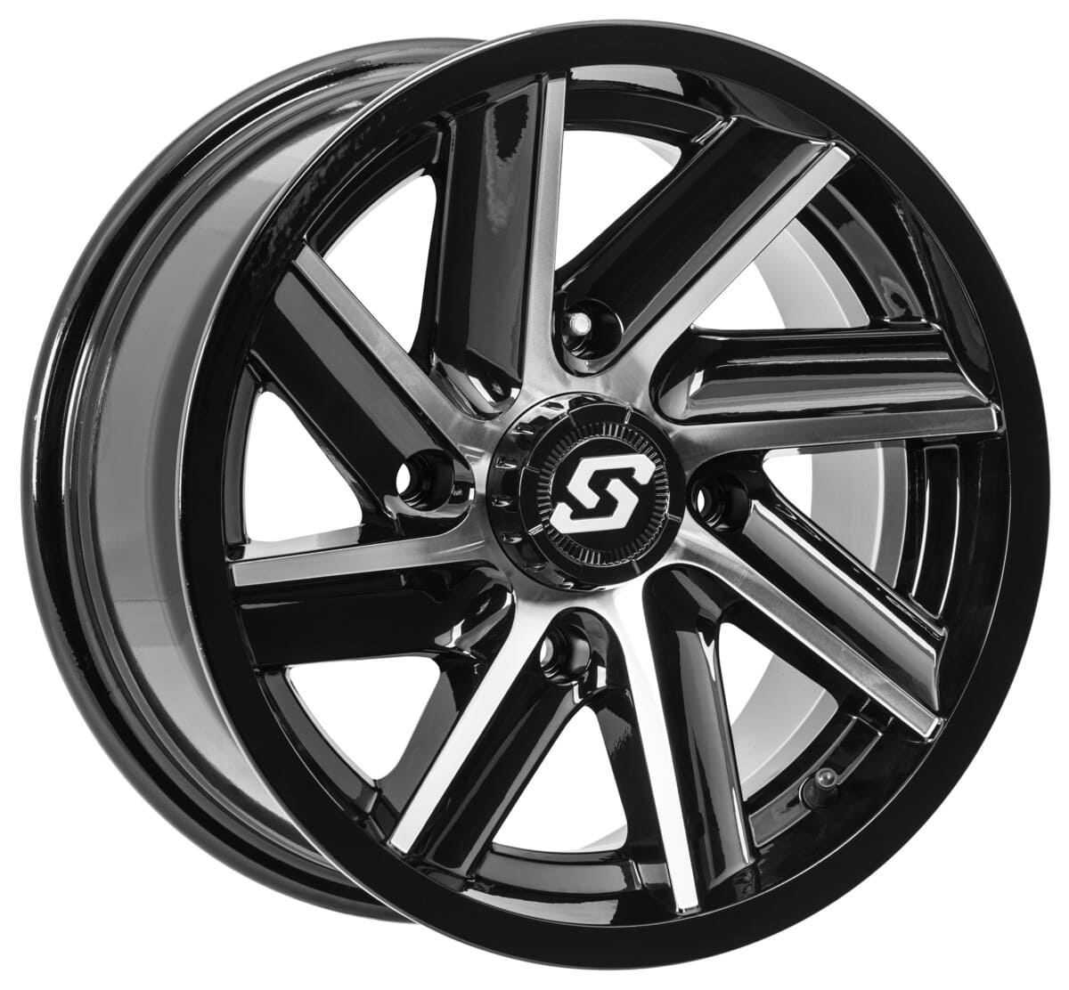 Sedona Chopper Wheel - Black Machined
