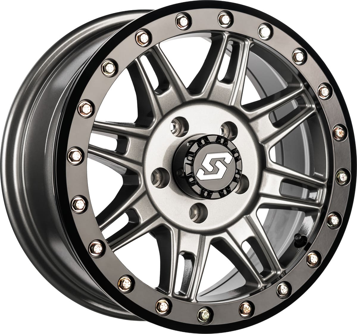 Sedona Clutch Beadlock Wheel - Gunmetal/Black