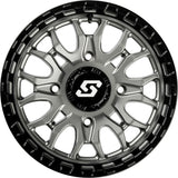 Sedona Ignition Non-Beadlock Wheel - Gunmetal/Black