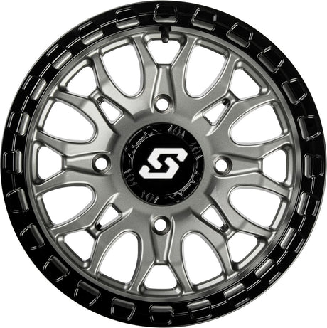 Sedona Ignition Non-Beadlock Wheel - Gunmetal/Black