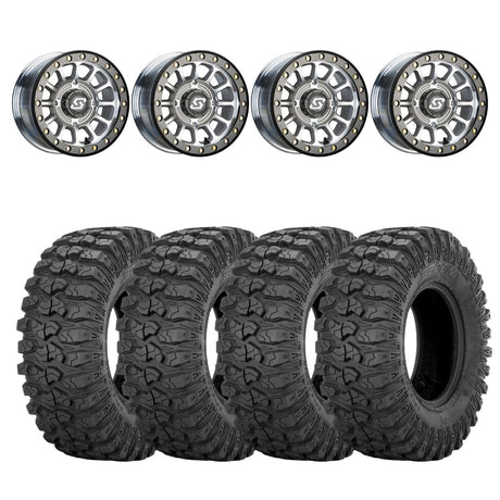 Sedona Machined Sano Beadlock & Sedona Rockabilly Wheel & Tire Kit