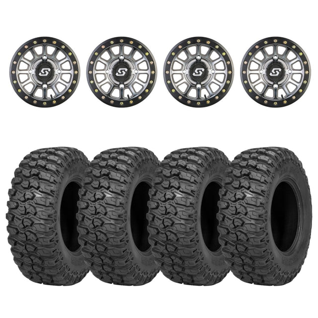 Sedona Machined Sano Beadlock & Sedona Trail Saw Wheel & Tire Kit