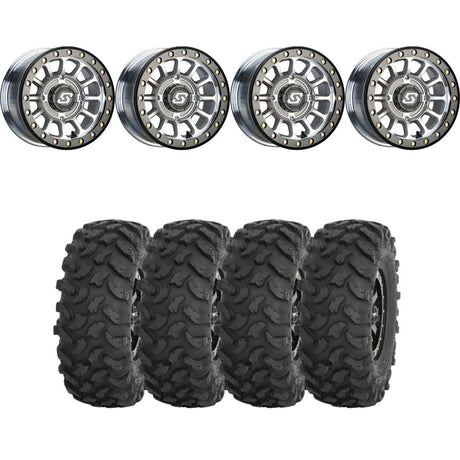 Sedona Machined Sano Beadlock & System 3 Offroad XTR370 Wheel & Tire Kit