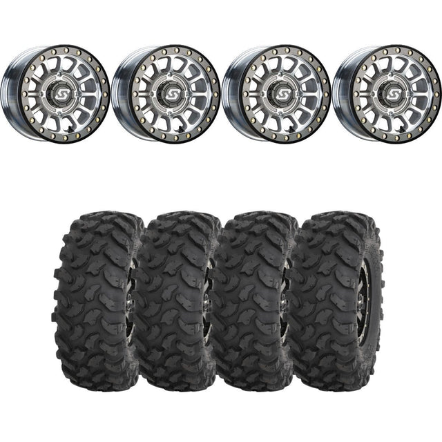 Sedona Machined Sano Beadlock & System 3 Offroad XTR370 Wheel & Tire Kit