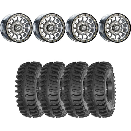 Sedona Machined Sano Beadlock & System 3 XT400 Extreme Trail Radial Wheel & Tire kit