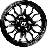 Sedona Onyx Non-Beadlock Wheel - Black/Machined