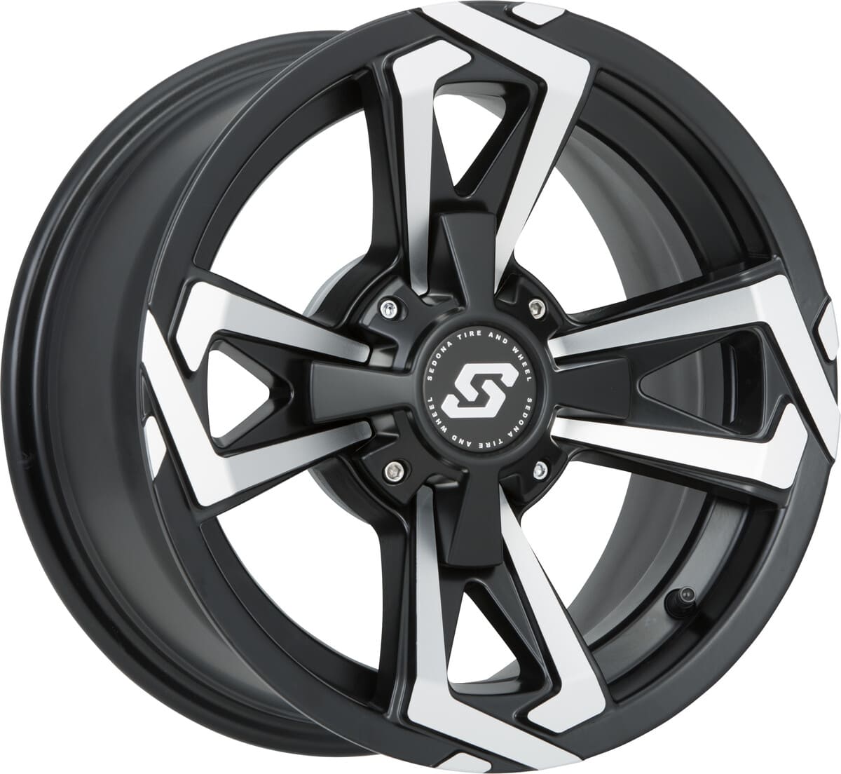 Sedona Riot Wheel - Black Machined