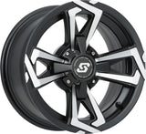 Sedona Riot Wheel - Black Machined
