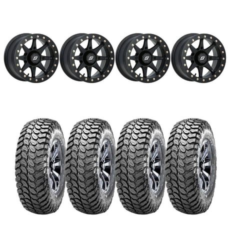 Sedona Sano Beadlock Black & Maxxis Liberty Performance Off Road Wheel & Tire Kit