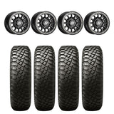 Sedona Sano Black Beadlock & BFGoodrich T/A KM3 UTV Mud-Terrain Wheel & Tire Kit