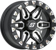 Sedona Split 6 Beadlock Wheel - Black/Machined