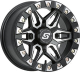 Sedona Split 6 Beadlock Wheel - Black/Machined