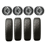 Sedona Split 6 Black/Machined Beadlock & BFGoodrich T/A KM3 UTV Mud-Terrain Wheel & Tire Kit