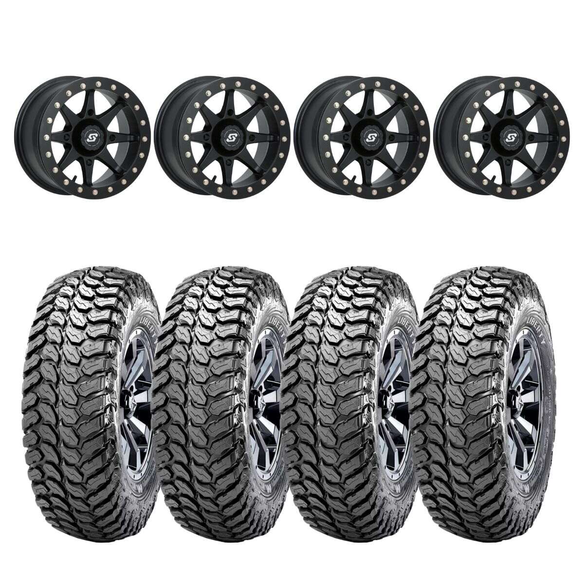 Sedona Storm Beadlock & Maxxis Liberty Performance Off Road Wheel & Tire Kit