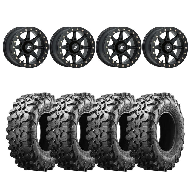 Sedona Storm Beadlock & Maxxis Radial Carnivore Wheel & Tire Kit