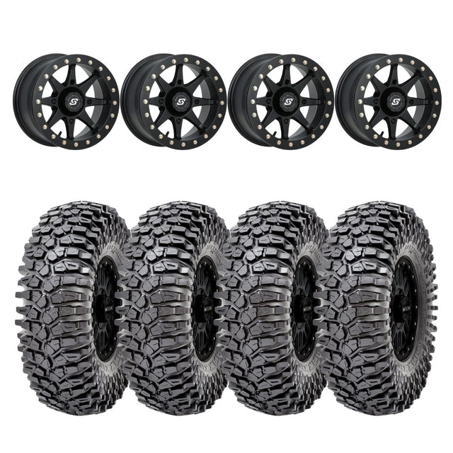 Sedona Storm Beadlock & Maxxis Radial Roxxzilla Wheel & Tire Kit
