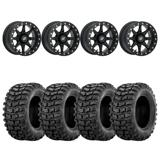 Sedona Storm Beadlock & Sedona Buzz Saw RT Wheel & Tire Kit