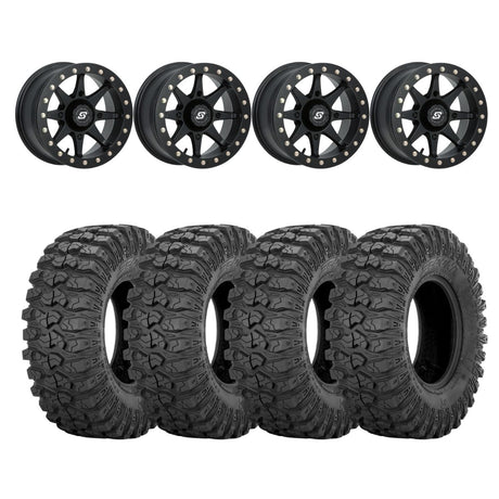 Sedona Storm Beadlock & Sedona Rockabilly Wheel & Tire Kit