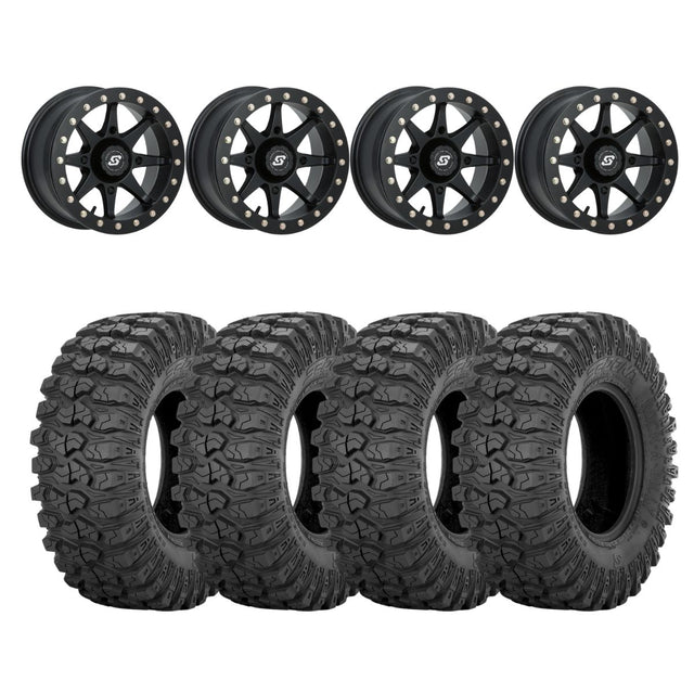 Sedona Storm Beadlock & Sedona Rockabilly Wheel & Tire Kit
