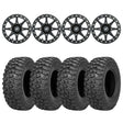 Sedona Storm Beadlock & Sedona Trail Saw Wheel & Tire Kit