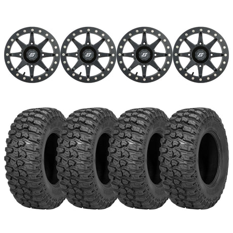 Sedona Storm Beadlock & Sedona Trail Saw Wheel & Tire Kit