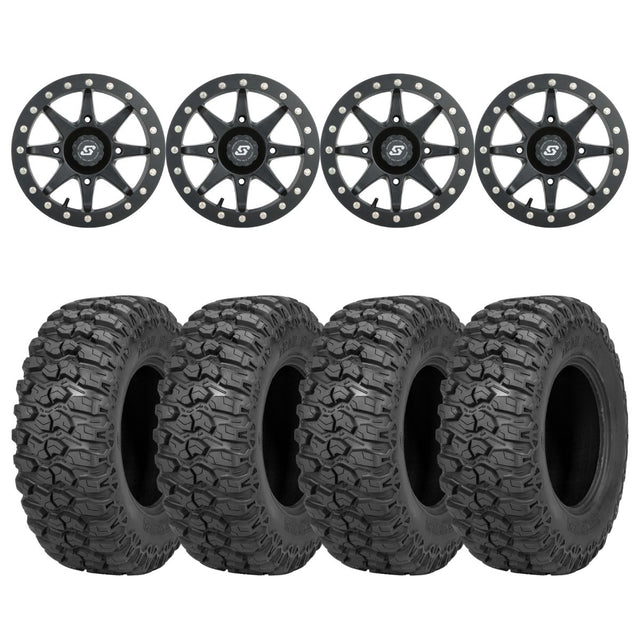Sedona Storm Beadlock & Sedona Trail Saw Wheel & Tire Kit