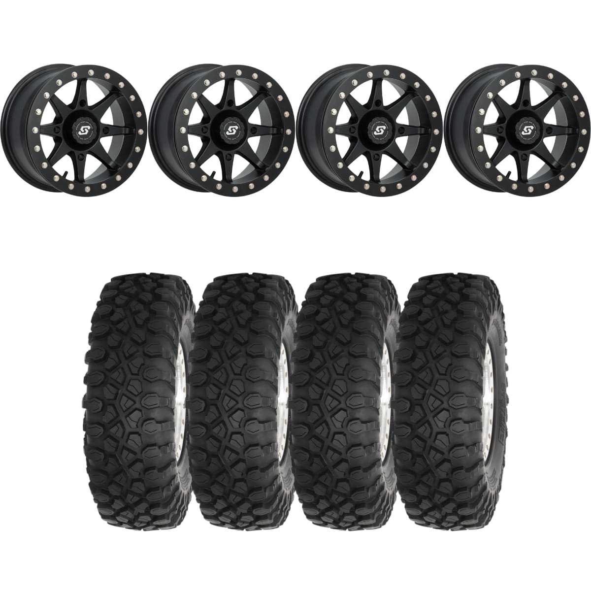 Sedona Storm Beadlock & System 3 XC450 Radial Wheel & Tire Kit