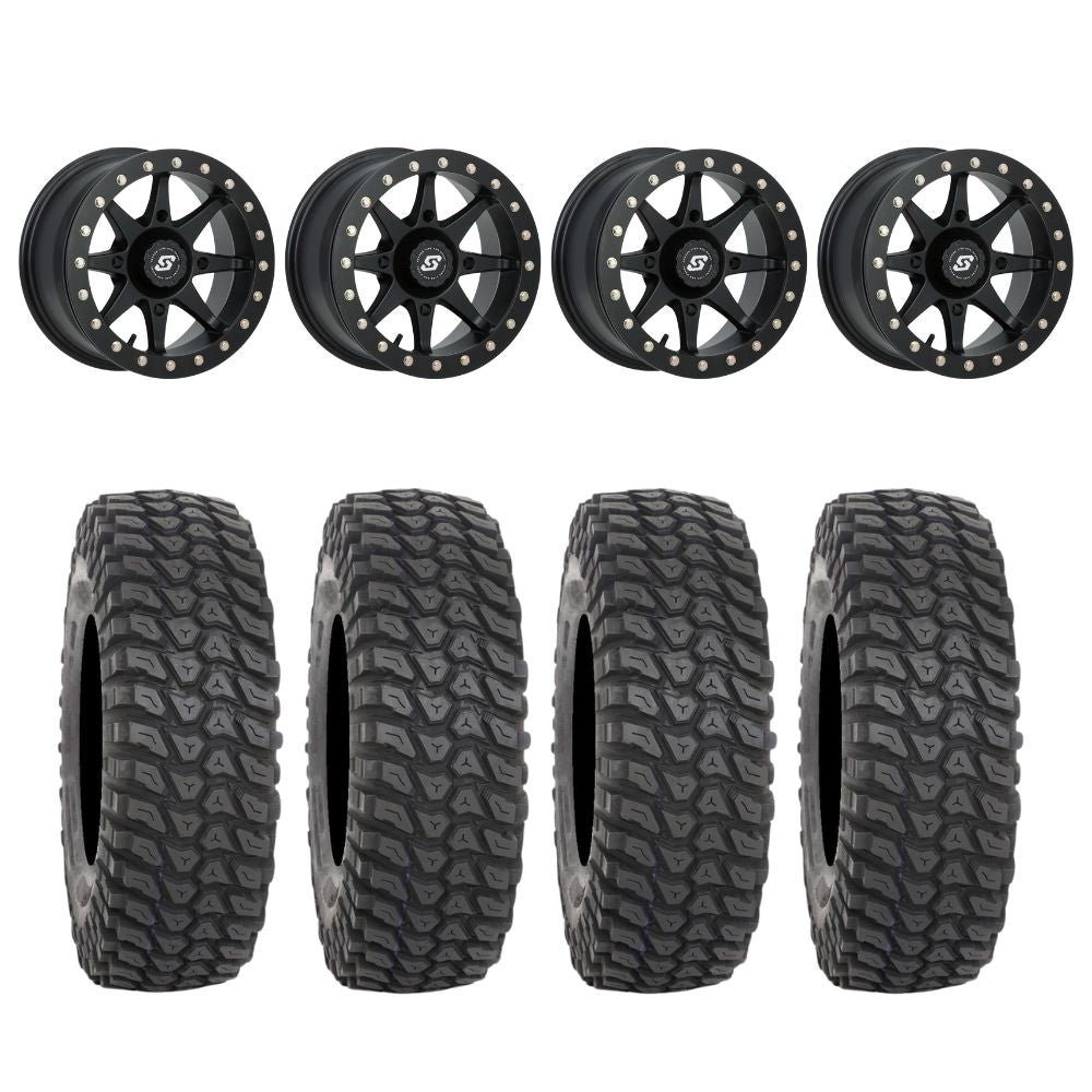 Sedona Storm Beadlock & System 3 XCR350 Radial Wheel & Tire Kit