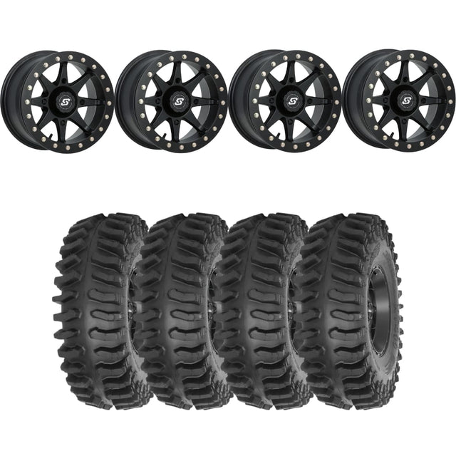 Sedona Storm Beadlock & System 3 XT400 Extreme Trail Radial Wheel & Tire Kit