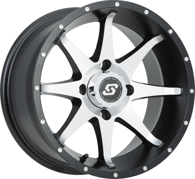 Sedona Storm Wheel - Black Machined