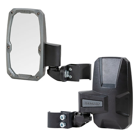 Seizmik '01-'26 CF Moto ZForce Embark Side View Mirror 1.75" w/ ABS Body & Bezel Round Tube - Pair