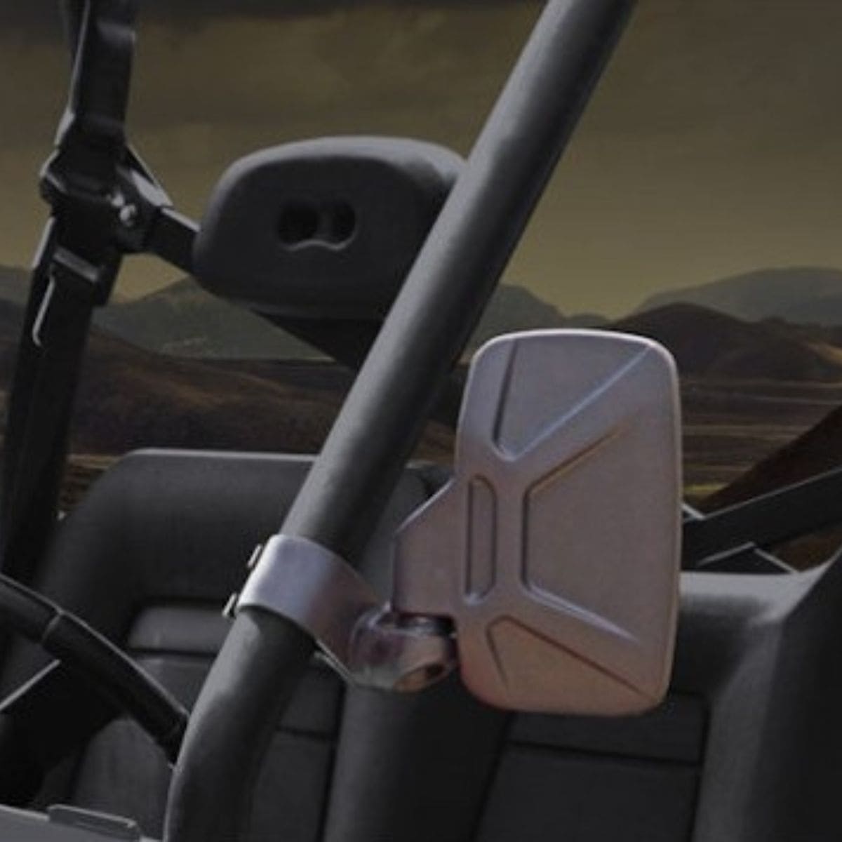 Seizmik '01-'26 CF Moto ZForce Side View Mirrors w/ 1.75" Clamp