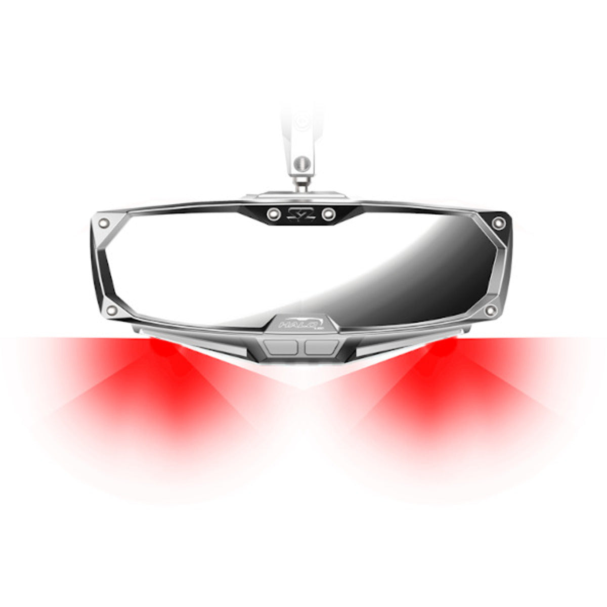 Seizmik '01-'26 Honda Pioneer 700 Halo-RA LED Rear View Mirror w/ 1.75" Clamp