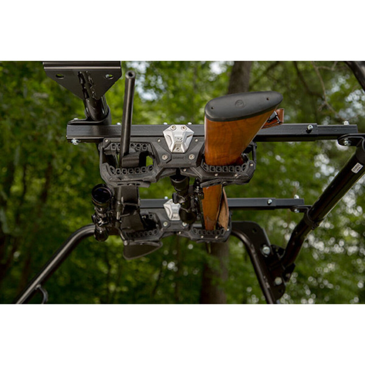 Seizmik '01-'26 Kawasaki Mule 1.75" OHGR OverHead Gun Rack - Black Bars