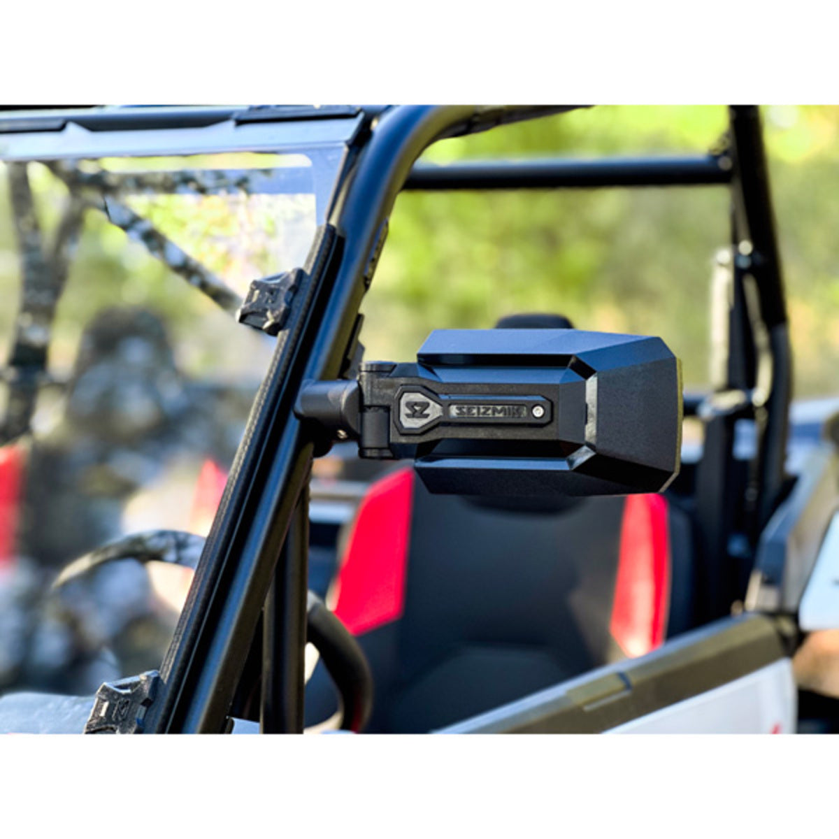 Seizmik '01-'26 Kawasaki Mule Trail Rider Side View Mirror w/ Adjustable Clamp
