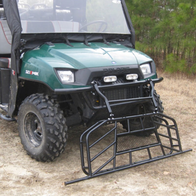 Seizmik '02-'08 Polaris Ranger Round Tube Hood Rack