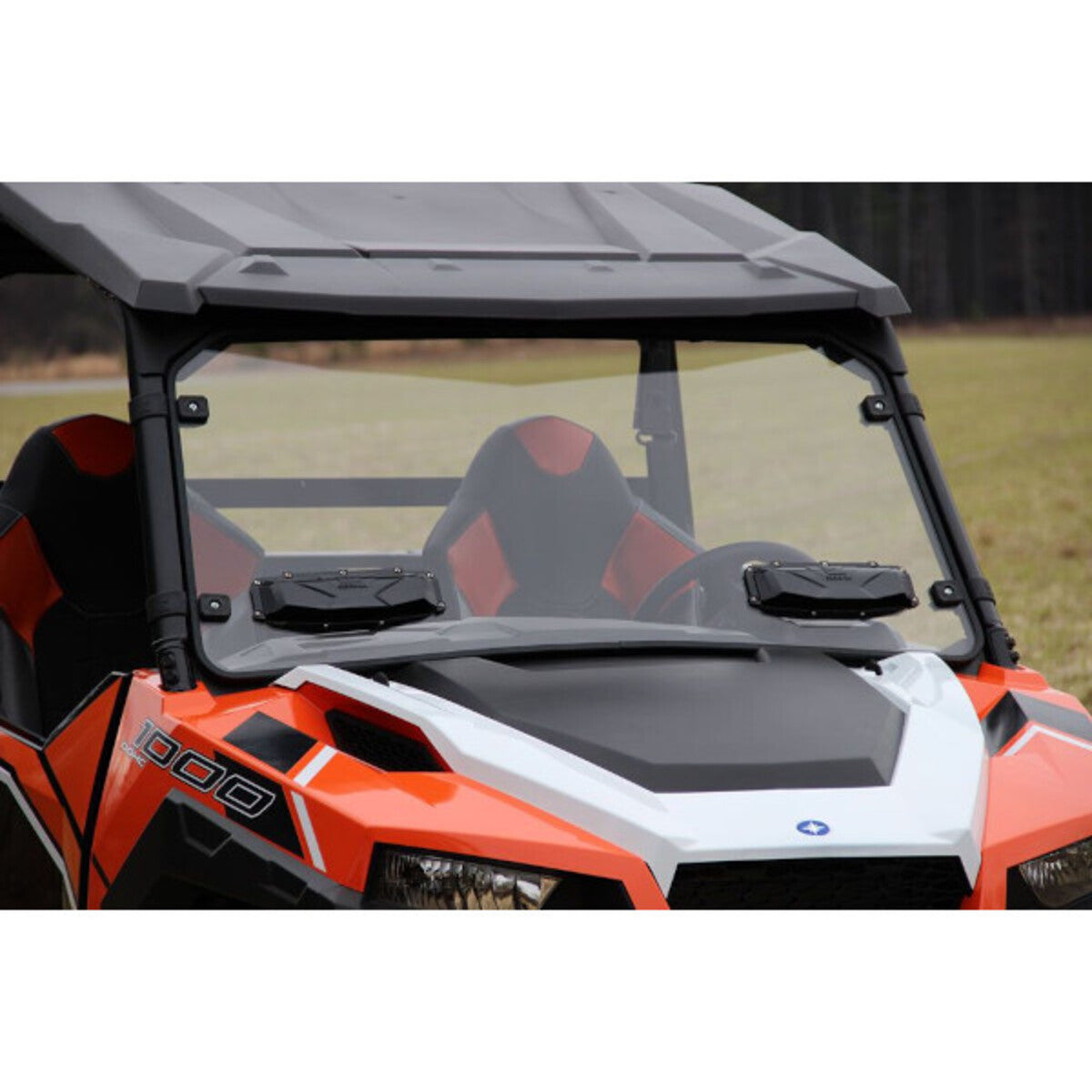 Seizmik '04-'13 Yamaha Rhino Full UV Resistant Poly Windshield