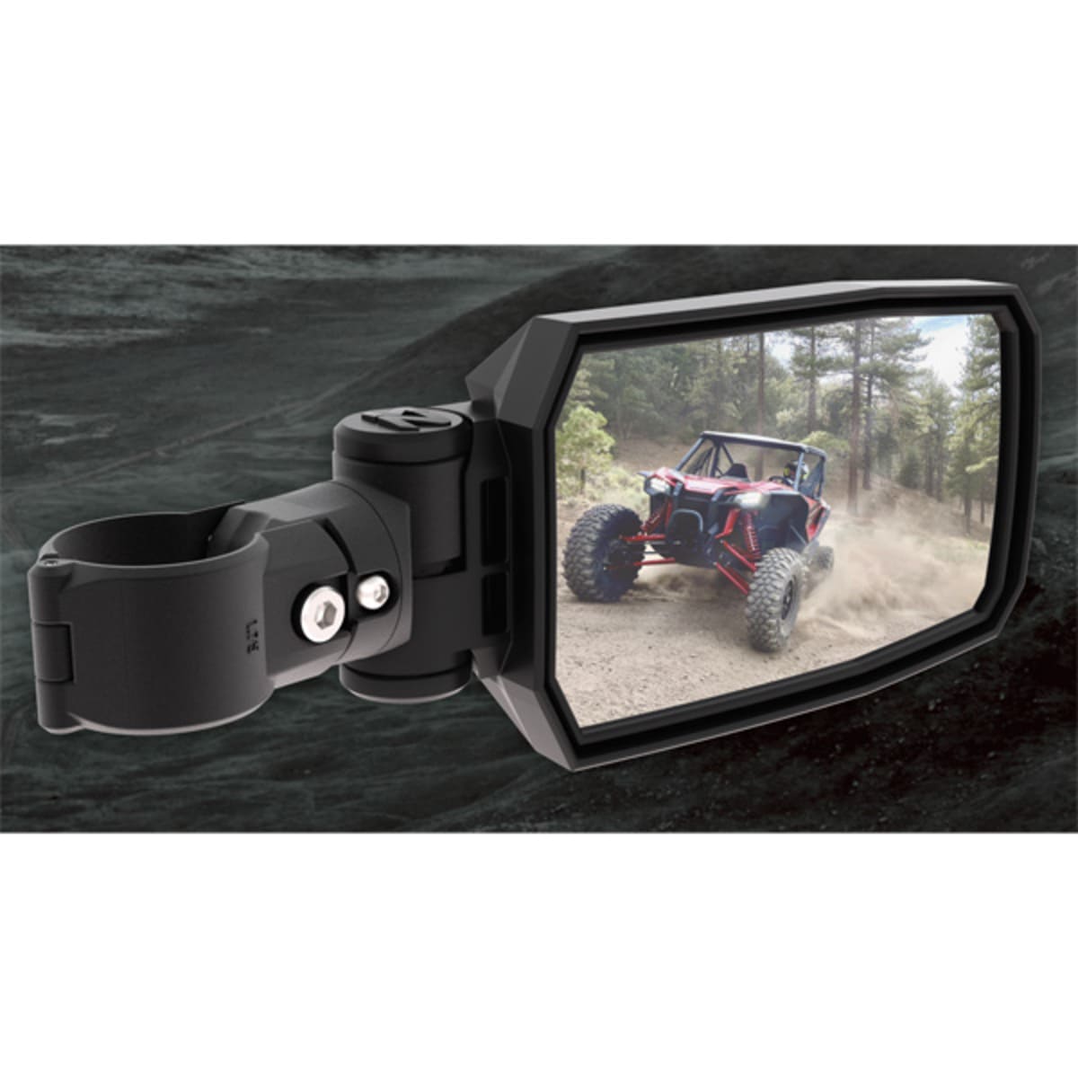 Seizmik 1.875"-2" Round Tube Trail Rider Side View Mirror